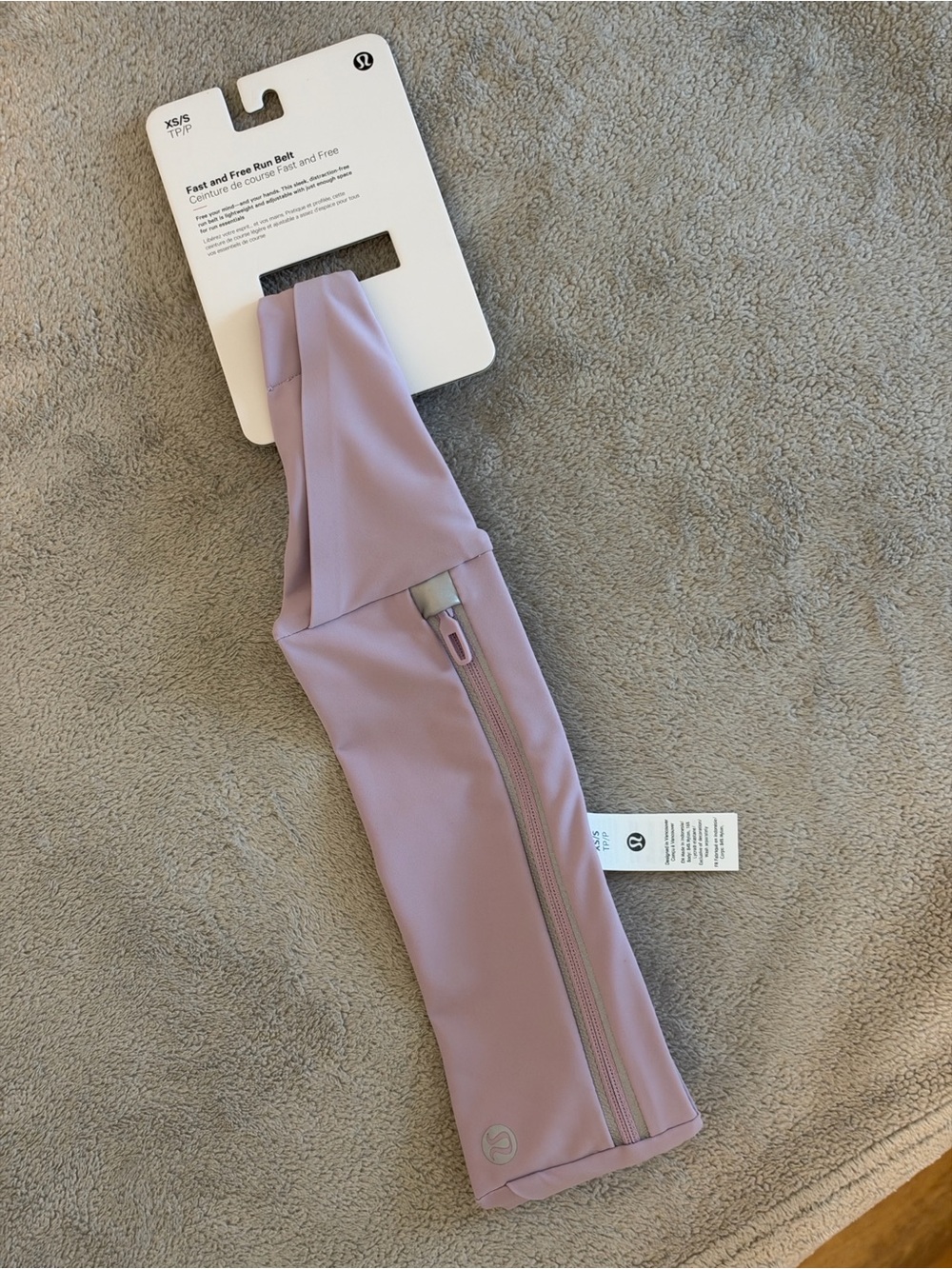 lululemon athletica Fast and Free Run Belt — Lavender